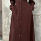 Amirah (أميرة) Brown Coat Abaya