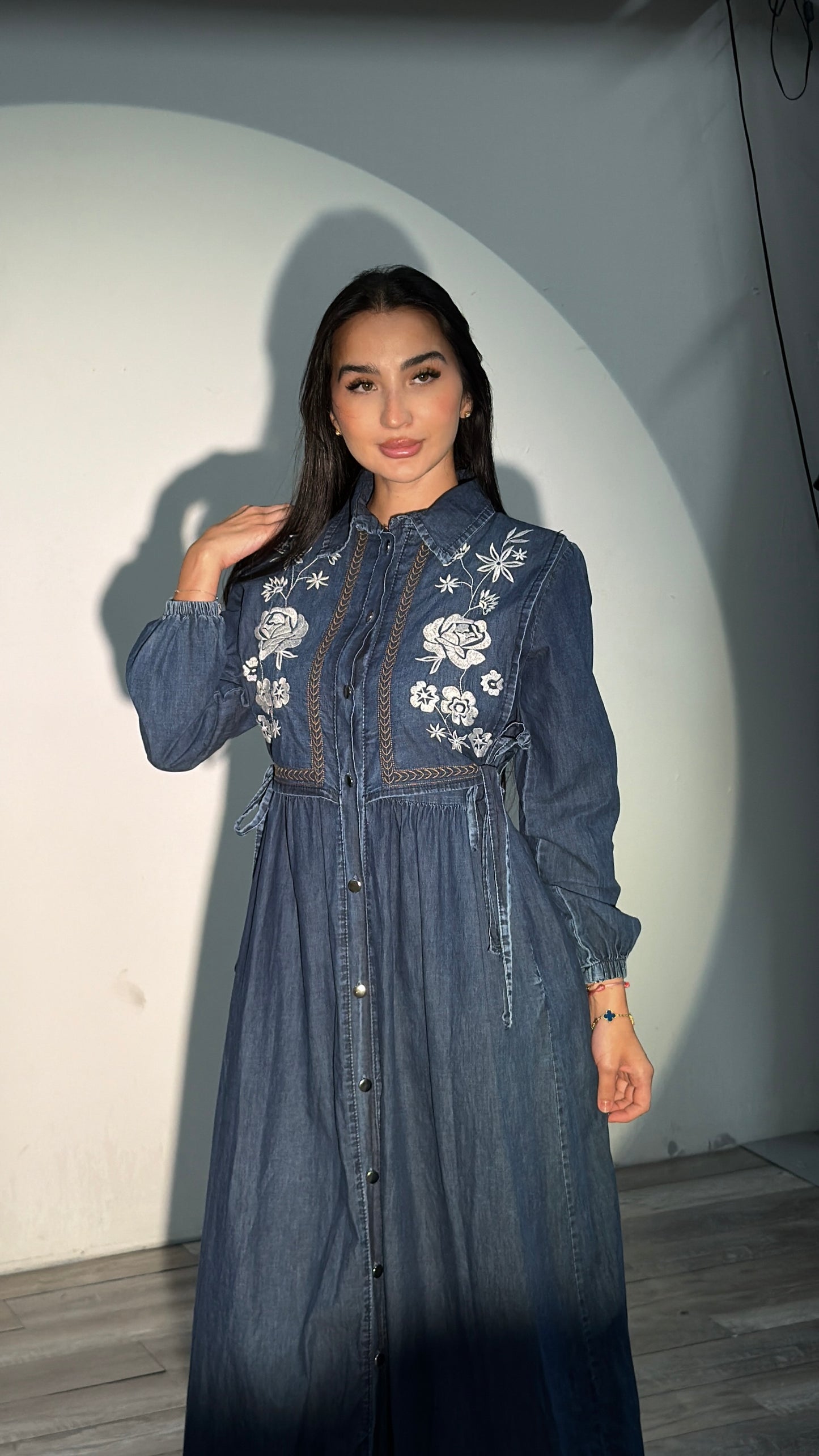Dahlia Denim Dress