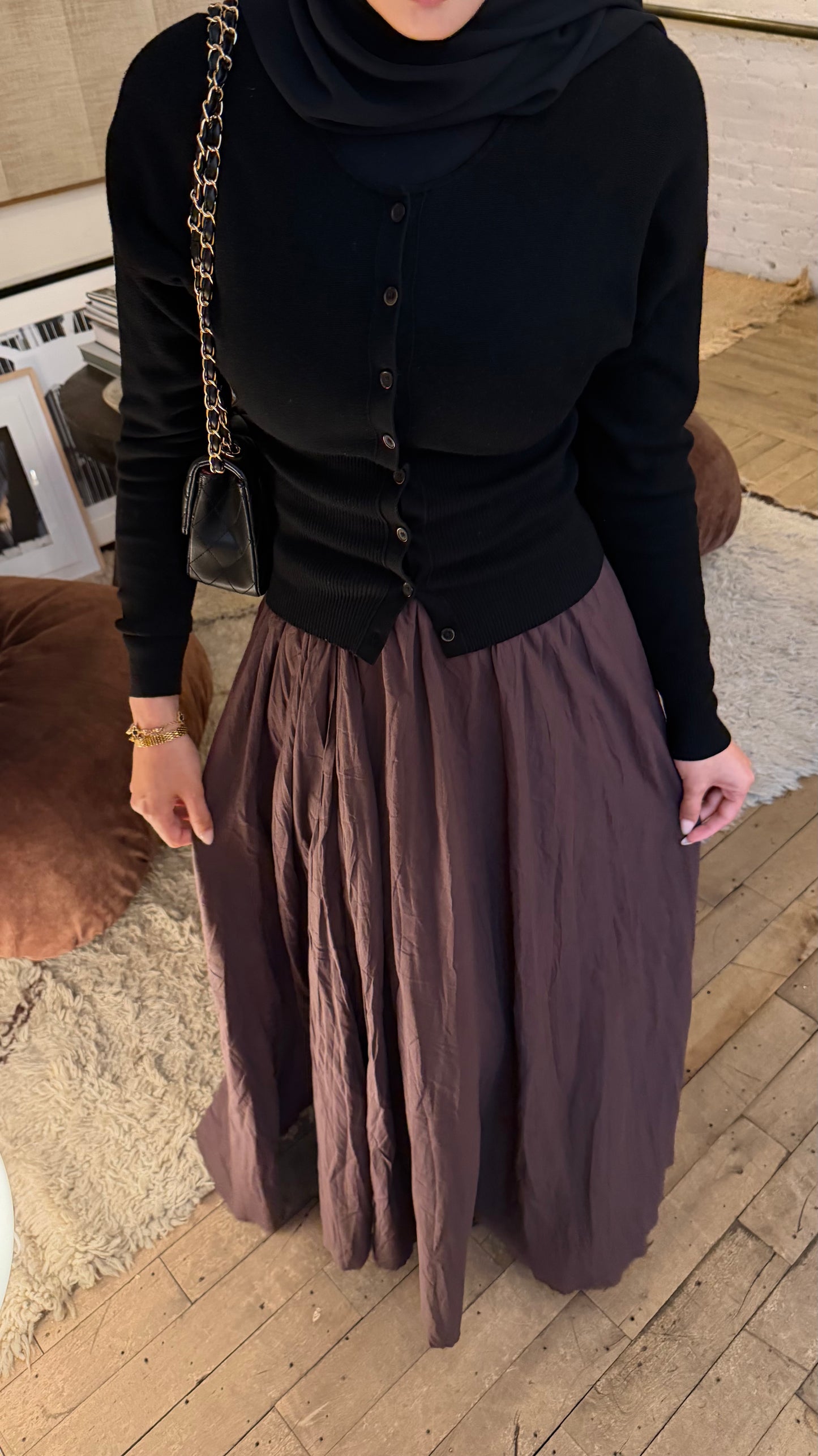 Brown Skirt