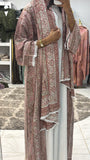 Pashmina Abaya with Stone