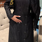 Amirah (أميرة) Denim Blue Coat Abaya