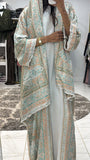 Pashmina Abaya with Stone