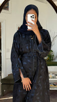 blue  abaya