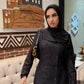 Amirah (أميرة) Denim Blue Coat Abaya