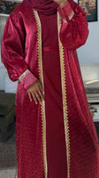 Shimmer abaya