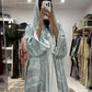 Pashmina Abaya with Stone