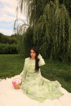 Madeleine Dress - Green