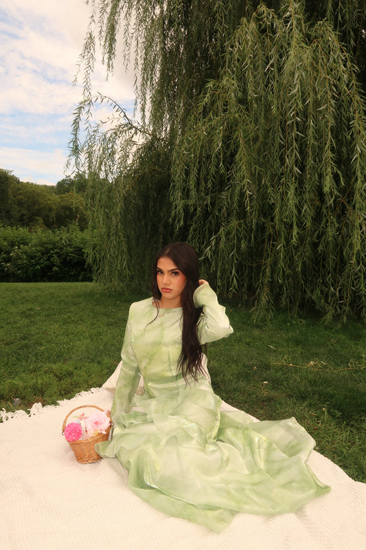 Madeleine Dress - Green