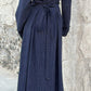 Amirah (أميرة) Navy Coat Abaya