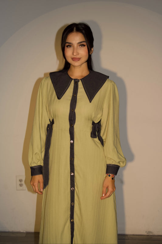Colette Dress – Lime