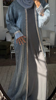 Shimmer abaya