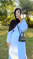 Slip dress light blue