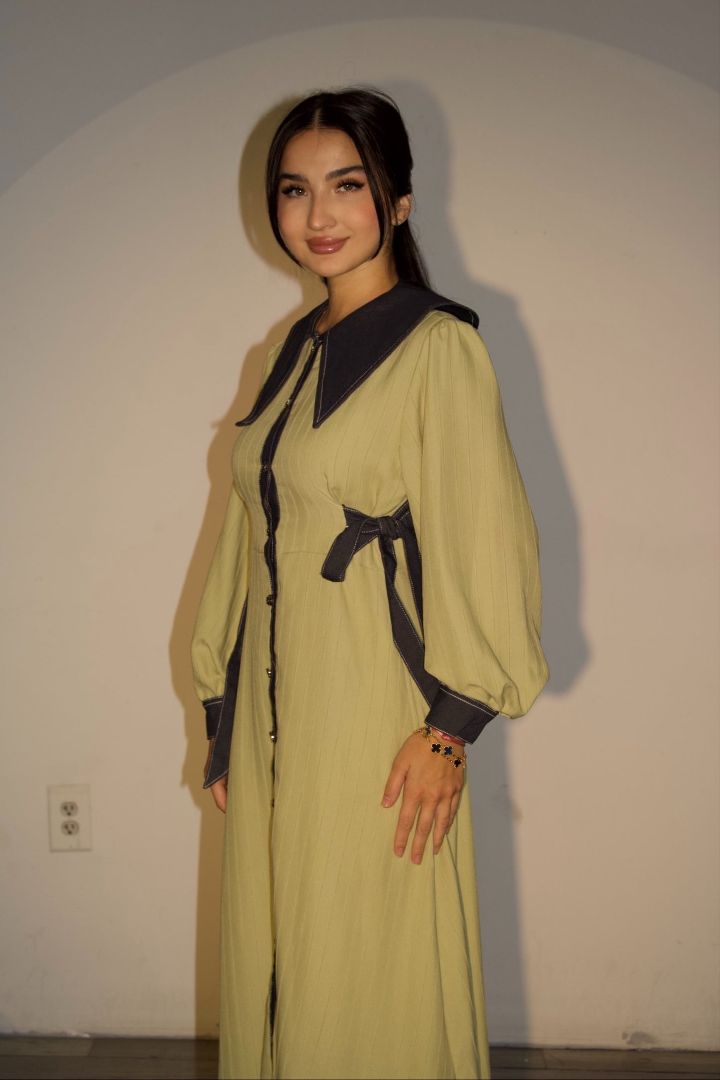 Colette Dress – Lime