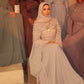 Cape dress Grey