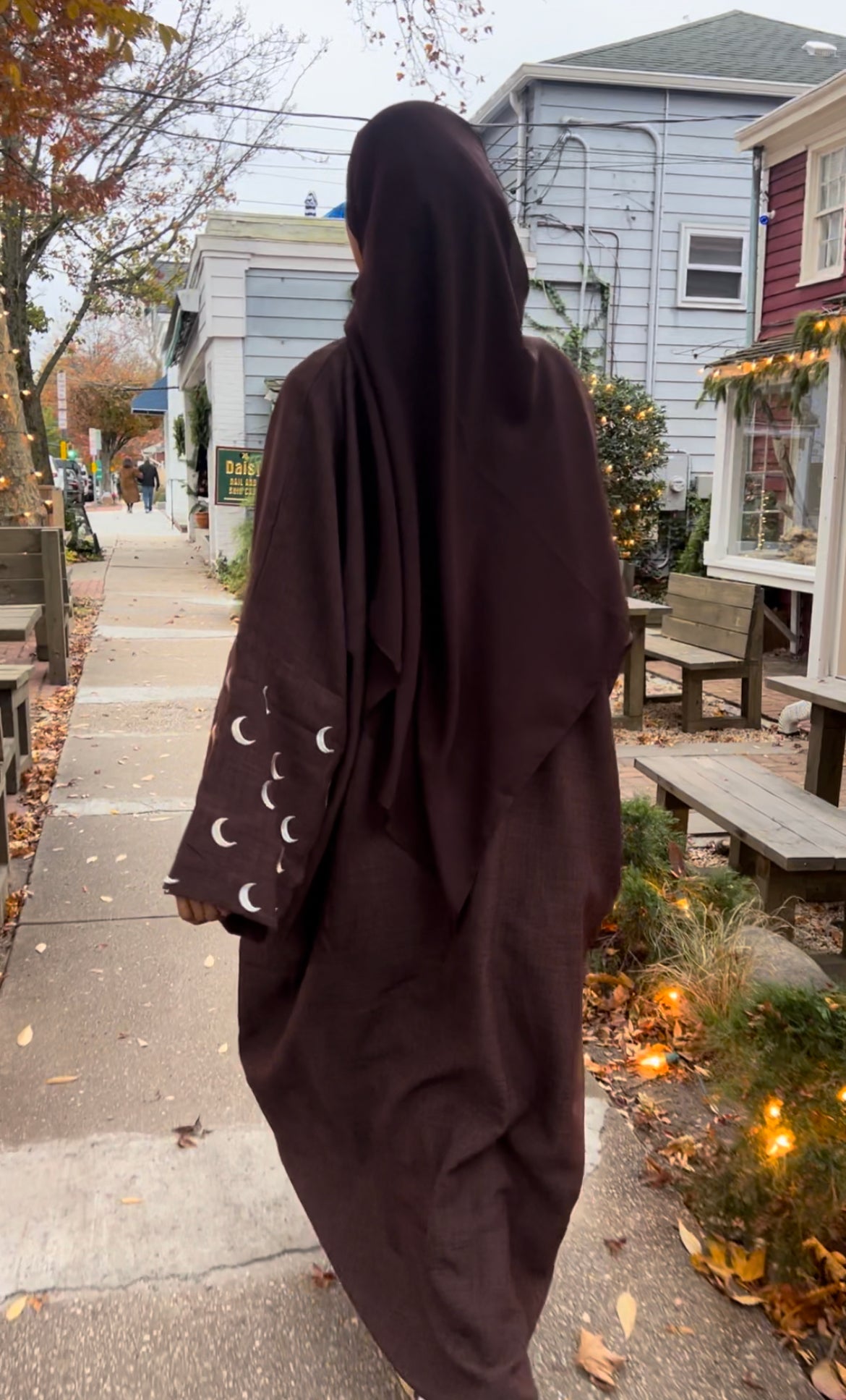 Brown Hilal Abaya