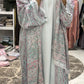 Pashmina Abaya with Stone