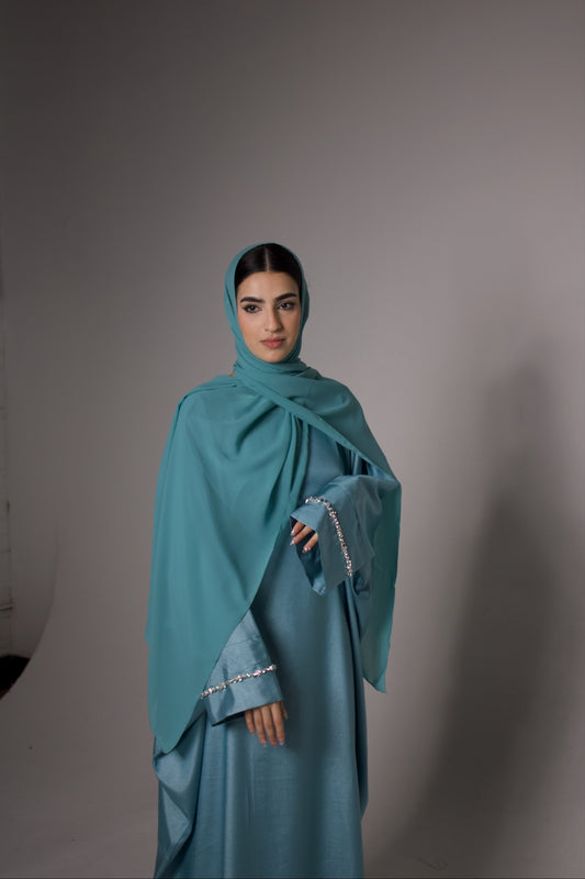 Huda in Blue