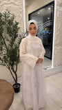 White abaya