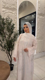 White abaya
