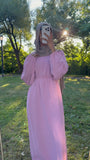 Slip dress pink
