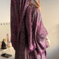 Pashmina Abaya with Stone