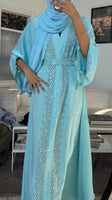Sky Blue abaya