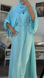 Sky Blue abaya