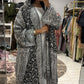 Pashmina Abaya with Stone