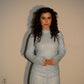 Éloise Lace Dress - Baby Blue