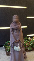 Butterfly Abaya (mauve)