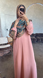 Peache lip Dress