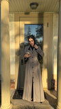 Amirah (أميرة) Light Gray Coat Abaya