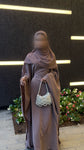 Butterfly Abaya (mauve)