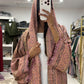 Pashmina Abaya with Stone