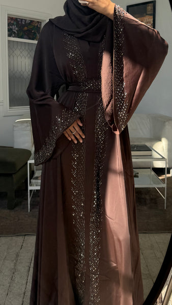 Brown abaya