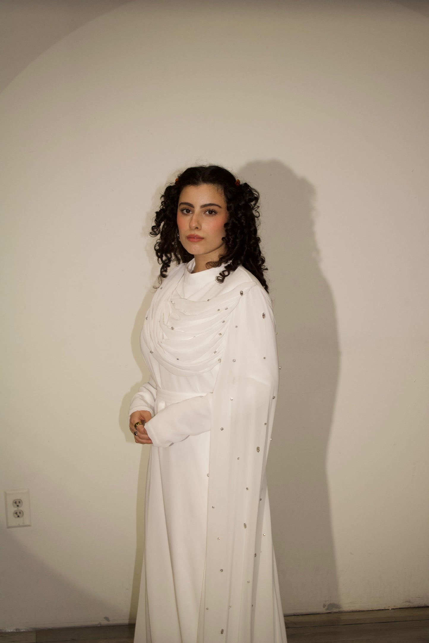 Amira Dress - White