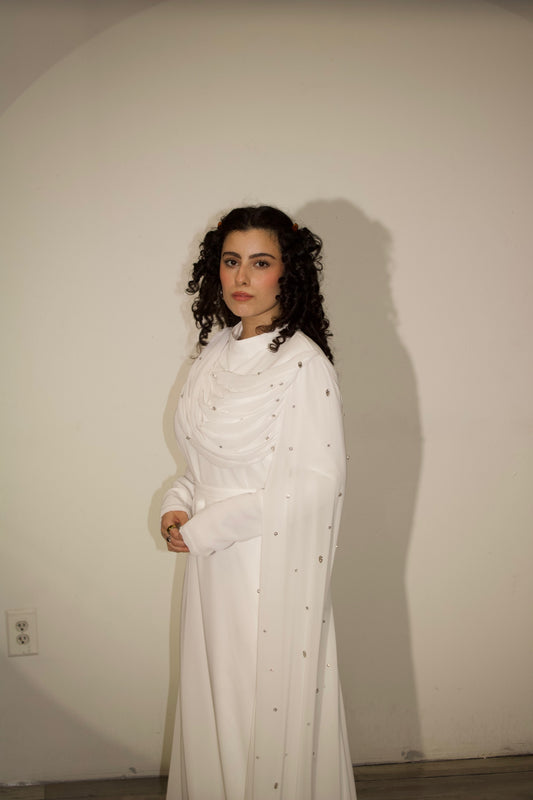 Amira Dress - White
