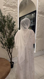 White abaya