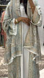 Pashmina Abaya with Stone