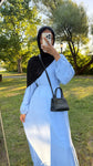 Slip dress light blue