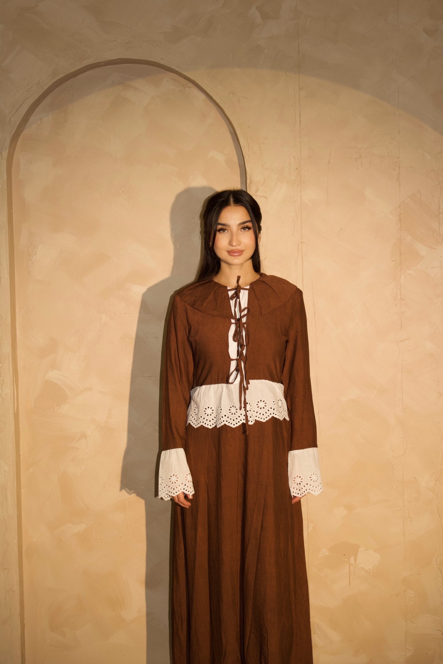 Zarina Dress – Mocha