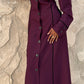 Amirah (أميرة) Magenta Coat Abaya