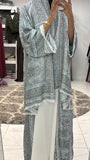 Pashmina Abaya with Stone