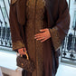 Zareen (زرين) Dark Brown
