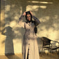 Amirah (أميرة) Light Gray Coat Abaya