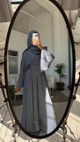 Gray abaya