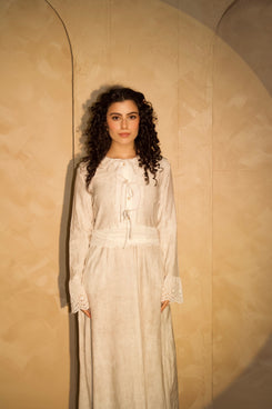 Zarina Dress – Ivory