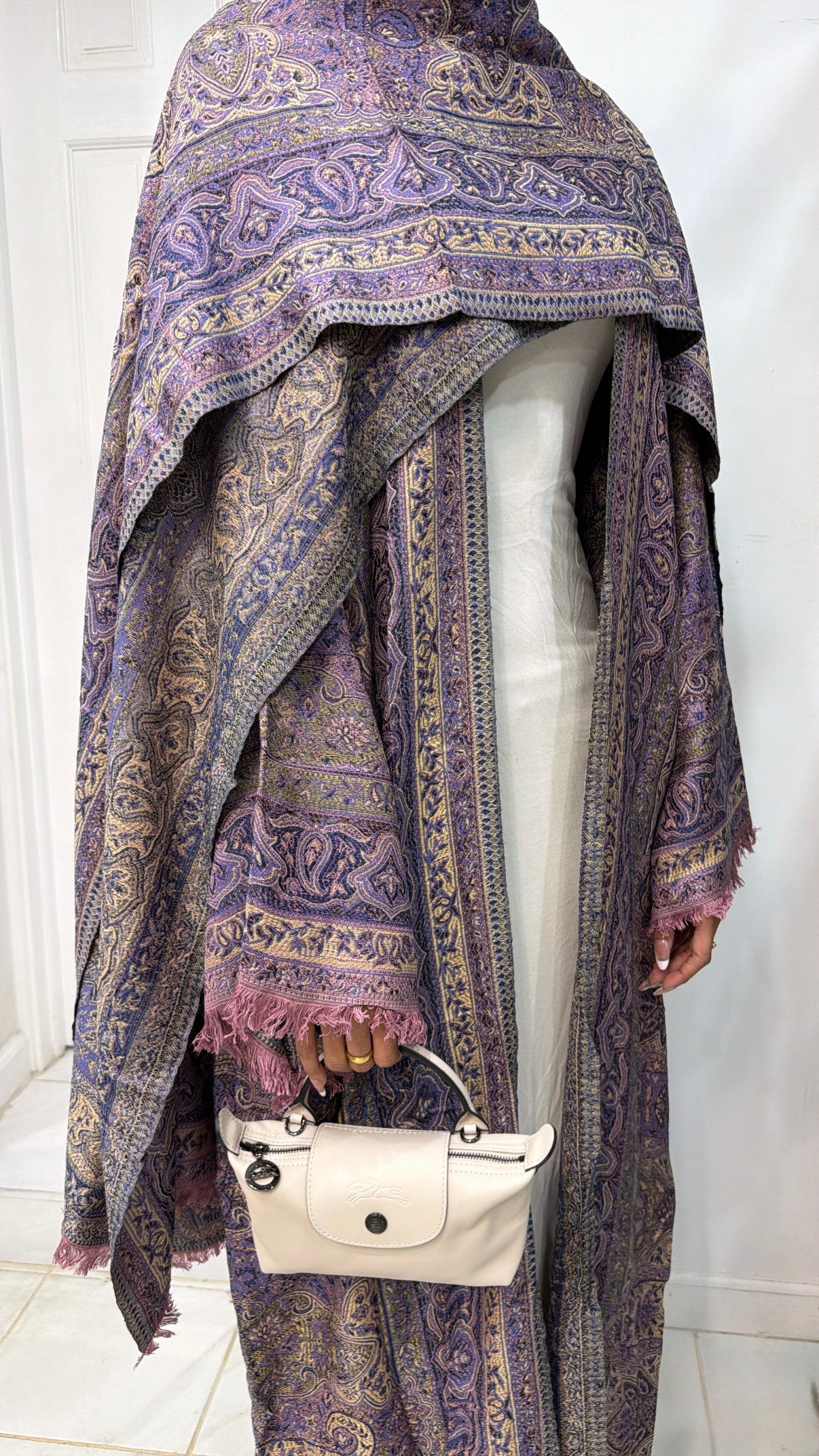 Pashmina Abaya WITHOUT Stone
