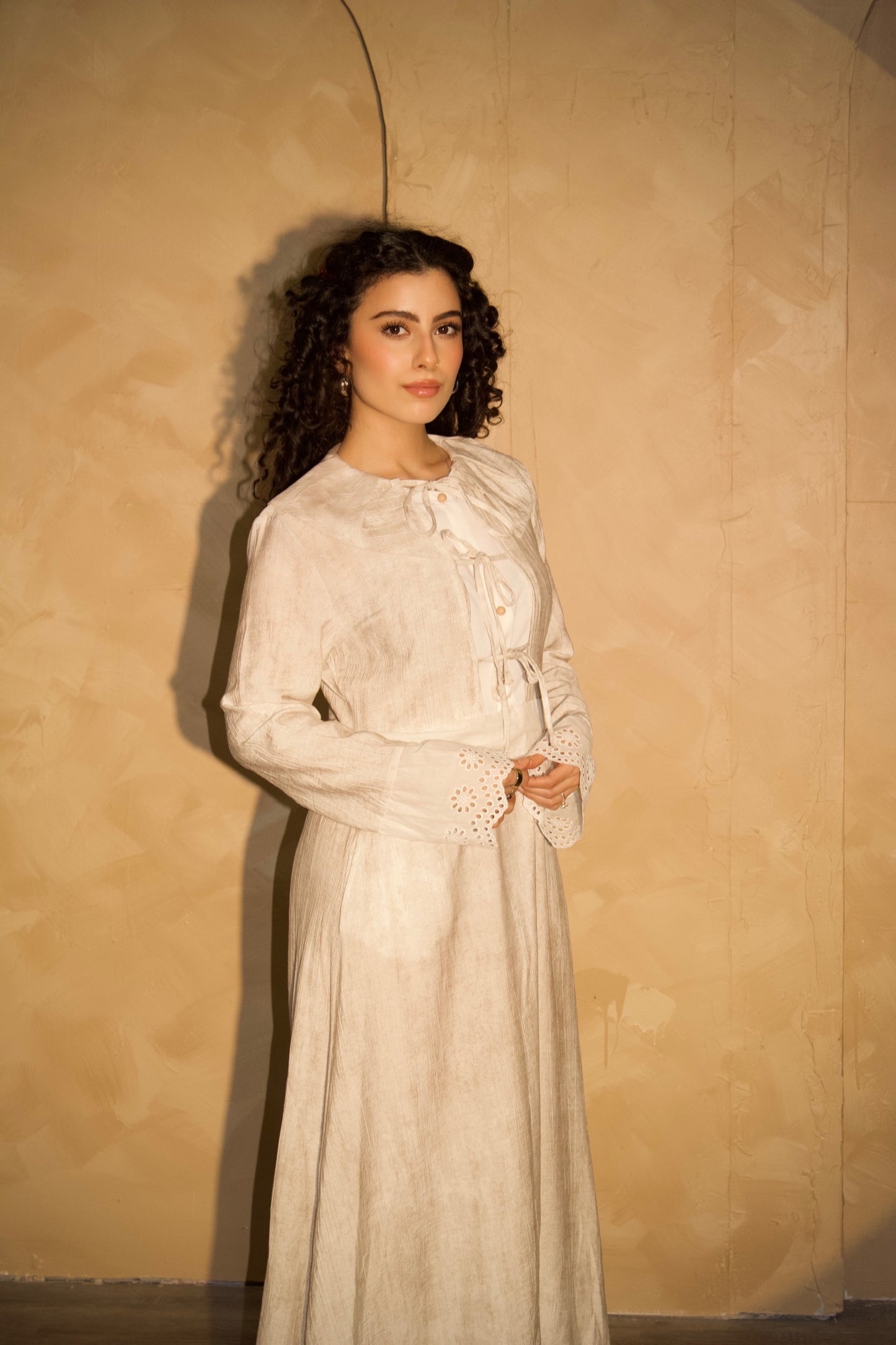 Zarina Dress – Ivory
