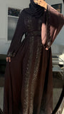Brown abaya